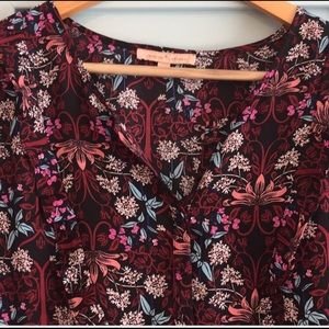 Gibson latimer peasant top Size small women like new